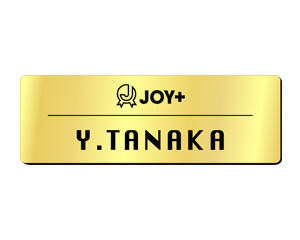 ロゴ＋英語のみを使用するレイアウト