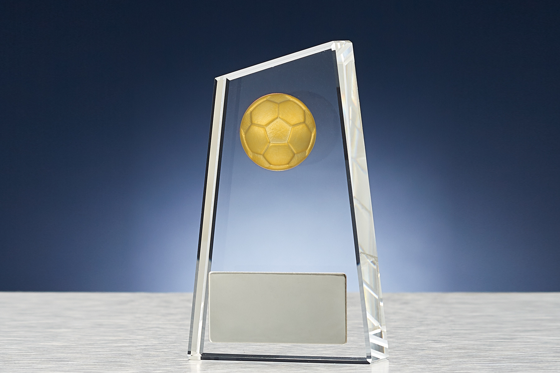 サッカー・フットサル専用クリスタルトロフィー JW-B-6013-soccer