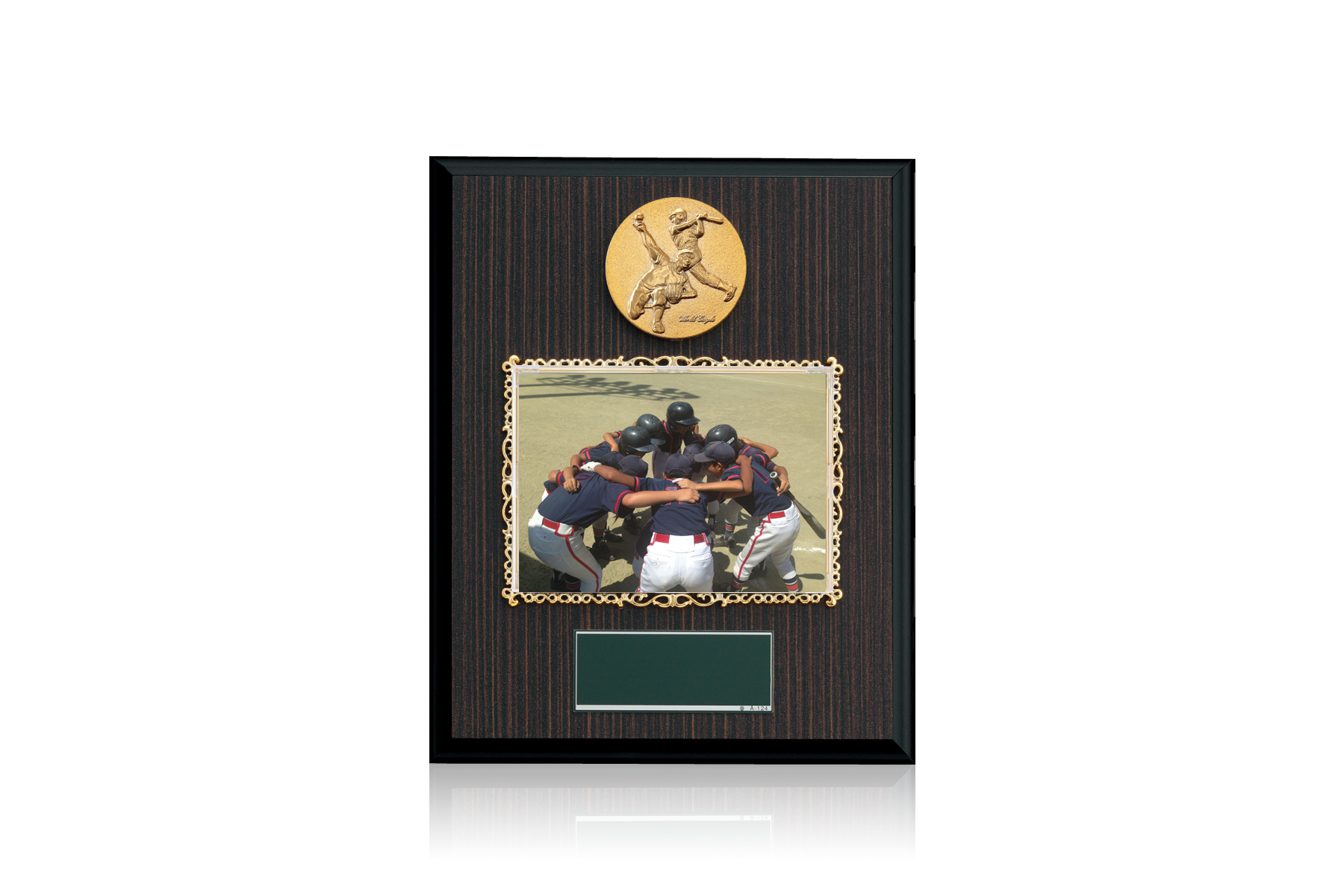 野球専用フォトフレーム楯 JW-BM-8399-baseball