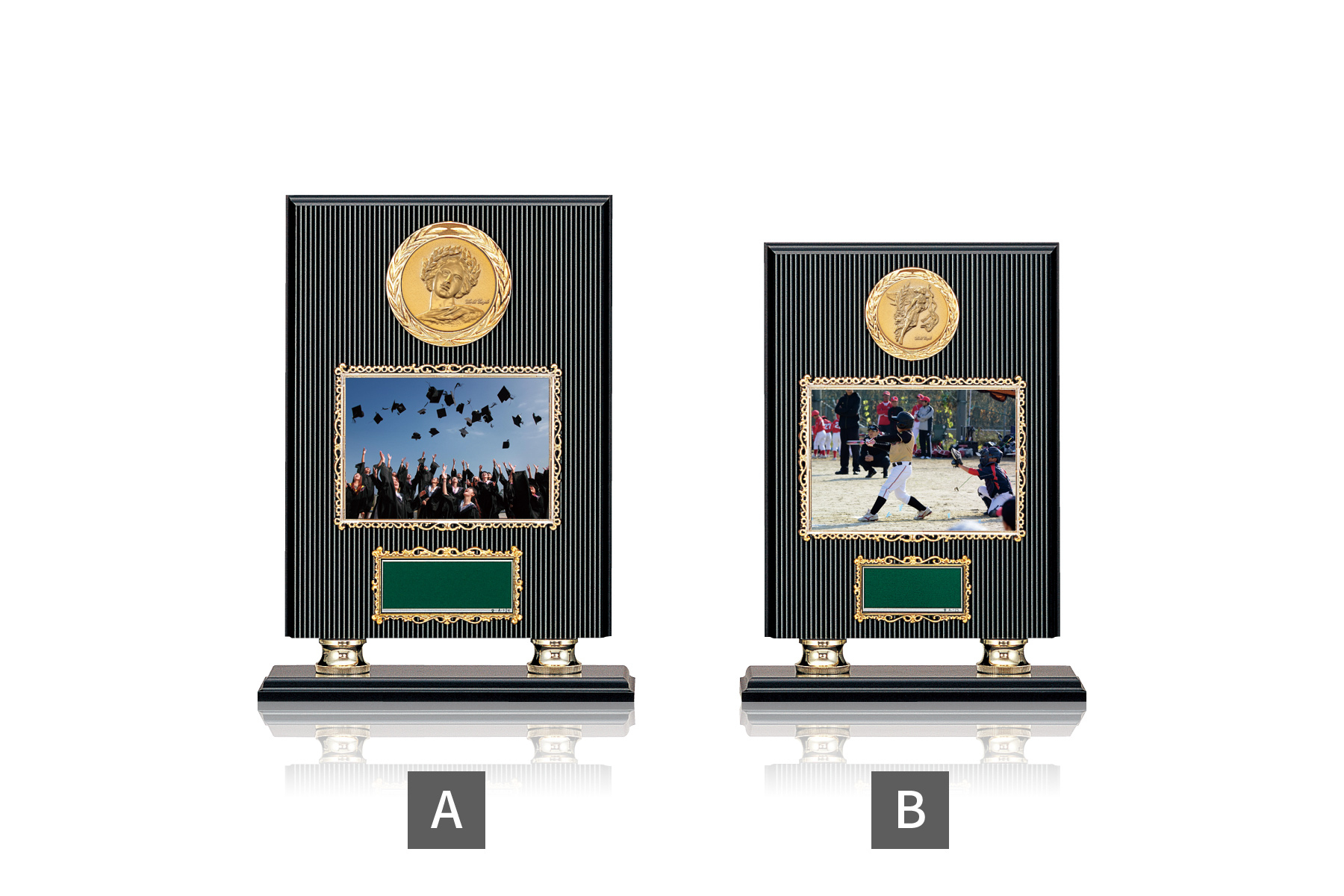 JW-BM-8872 優勝した歓喜の瞬間の写真を入れれば自信と思い出にかわるフォトフレーム表彰楯