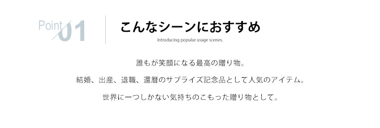 似顔絵記念品 こんなシーンにおすすめ