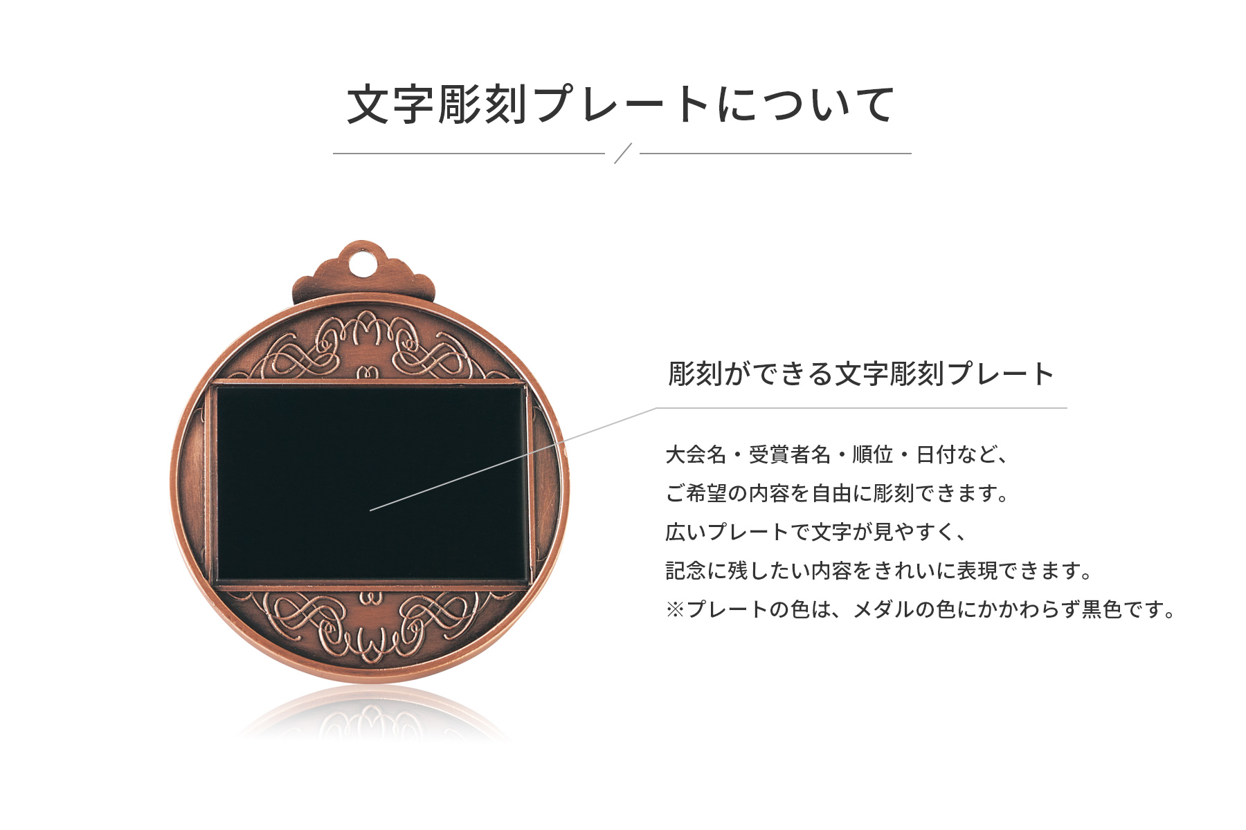 文字彫刻プレートのご紹介