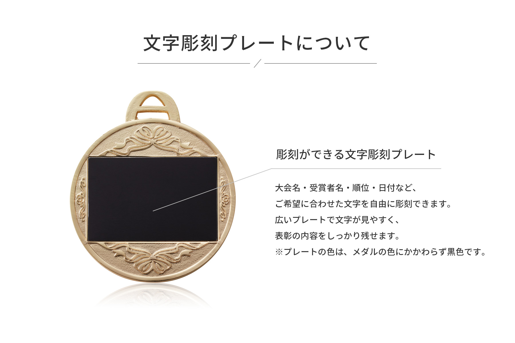 文字彫刻プレートのご紹介