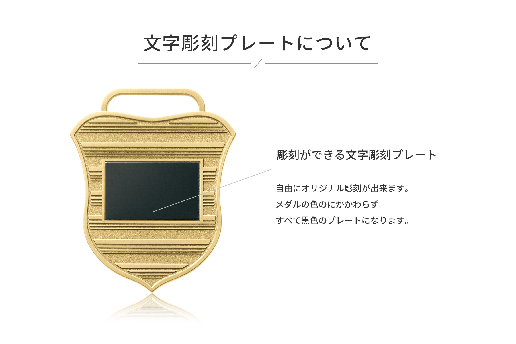 文字彫刻プレートのご紹介 JW-MZ