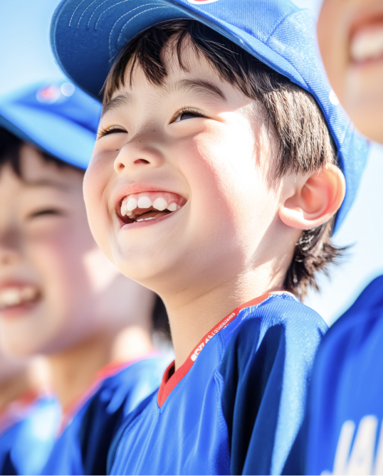 笑顔の子供