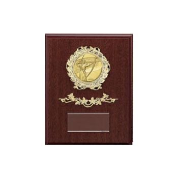 弓道・アーチェリー木製表彰楯JS-ATZ-4449-archery