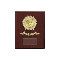 弓道・アーチェリー木製表彰楯JS-ATZ-4449-archery