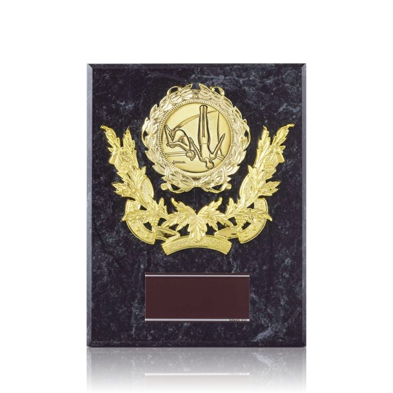 トランポリン木製表彰楯JS-ATZ-4475-trampoline