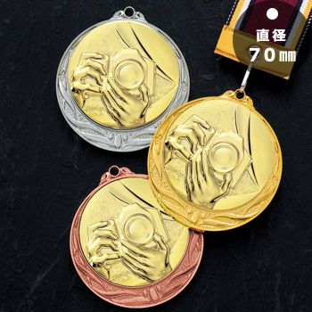 カメラ表彰メダルJS-MY-8995-photo