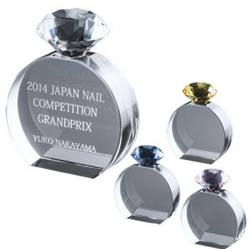 オリジナル加工が可能なかわいい記念品セミオーダートロフィーJV-VOT