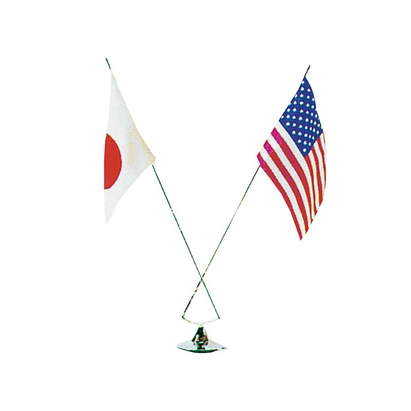 卓上旗金属製ミニポール