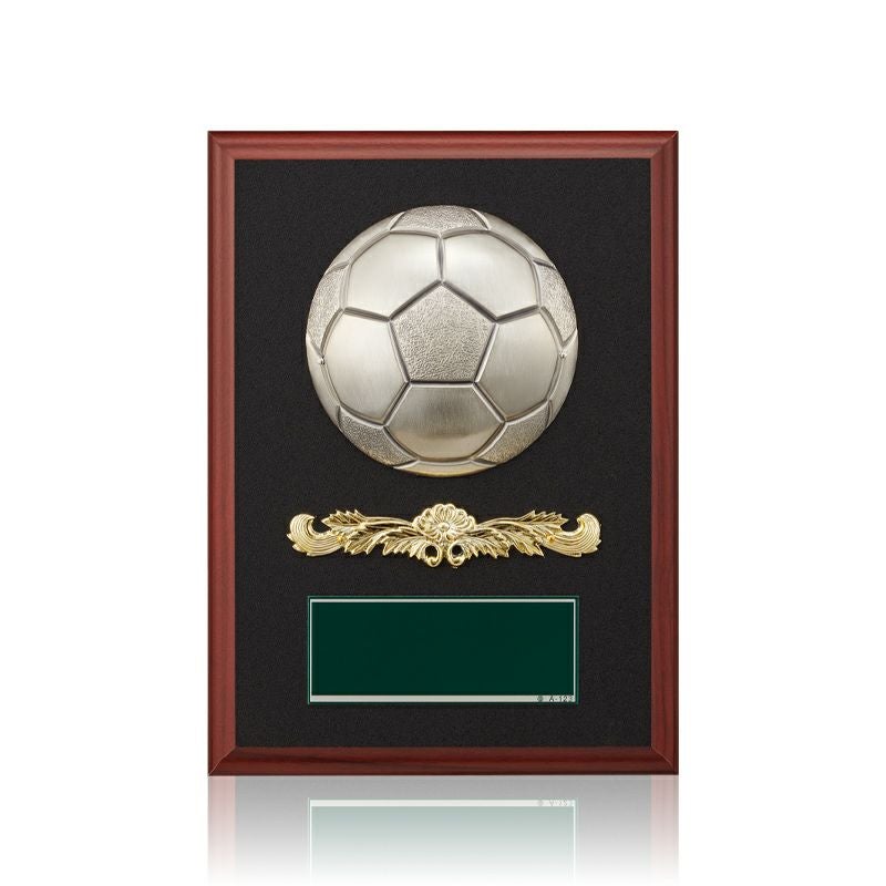 サッカー木製表彰楯JW-SO-5022