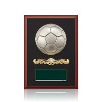 サッカー木製表彰楯JW-SO-5022