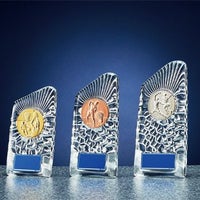 クリスタル表彰楯JW-S-6018