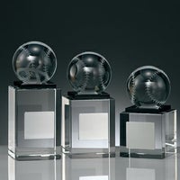 野球クリスタルトロフィーJW-BW-2312