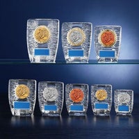 サッカークリスタル表彰楯JW-S-6020-soccer