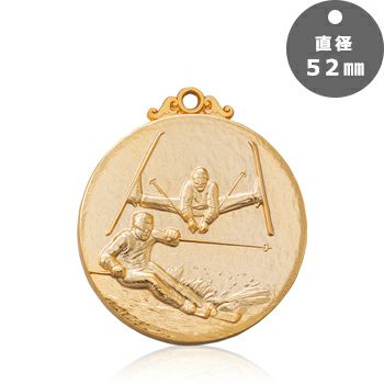 スキー競技専用人気の表彰メダルスキー表彰メダルJW-5C-skiing｜ジョイタス