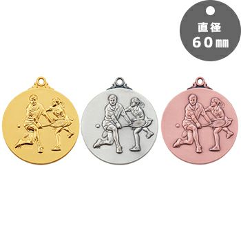 テニス表彰メダルJAS-LM-60-tennis