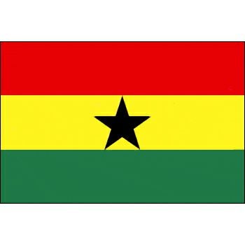 外国旗・卓上旗ガーナ