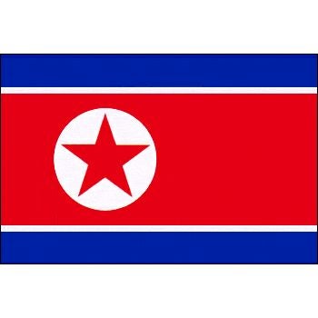 外国旗・卓上旗北朝鮮