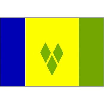 外国旗・卓上旗セントビンセント