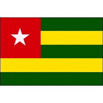 外国旗・卓上旗トーゴ