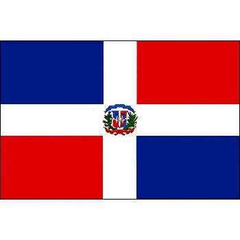 外国旗・卓上旗ドミニカ共和国