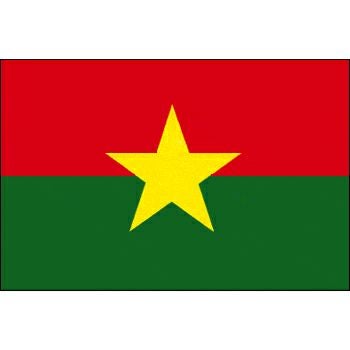 外国旗・卓上旗ブルキナ・ファソ