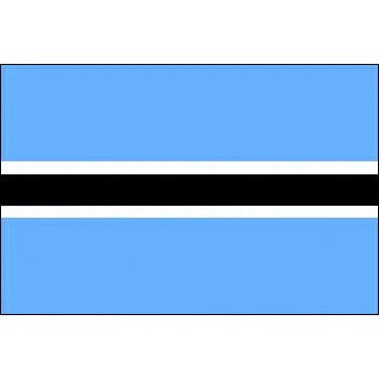 外国旗・卓上旗ボツワナ