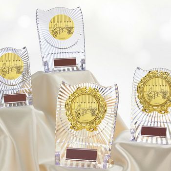 ピアノ・エレクトーンアクリル表彰楯JS-ATZ-4477-piano