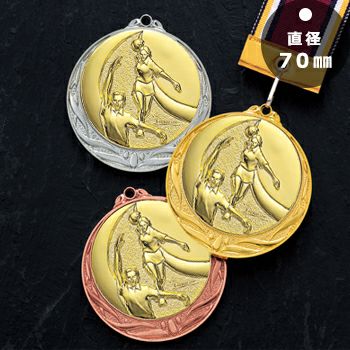 ボウリング表彰メダルJS-MY-8995-bowling