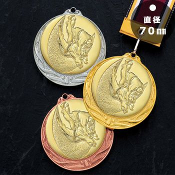 柔道表彰メダルJS-MY-8995-judo