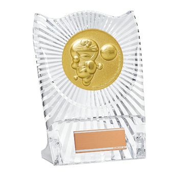 サッカードラえもんアクリル表彰楯JS-DRZ-4004-soccer