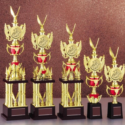 サッカーチャンピオントロフィーJS-TRZ-4370-soccer