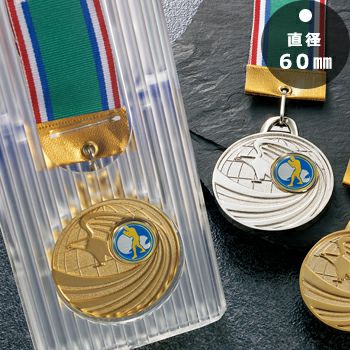 キックボクシング表彰メダルJW-5RM-60-kickboxing