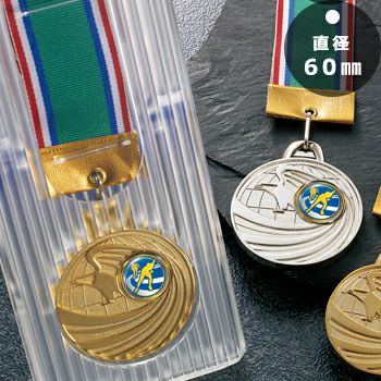 スケート表彰メダルJW-5RM-60-skate