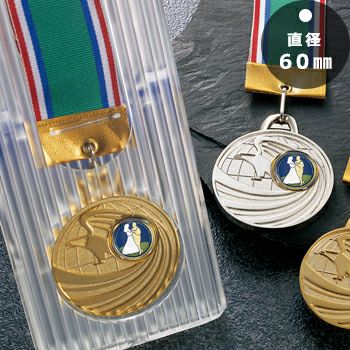ダンス表彰メダルJW-5RM-60-dance