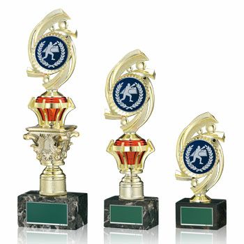 卓球大会用コンパクトトロフィーJW-RB-6104-tabletennis