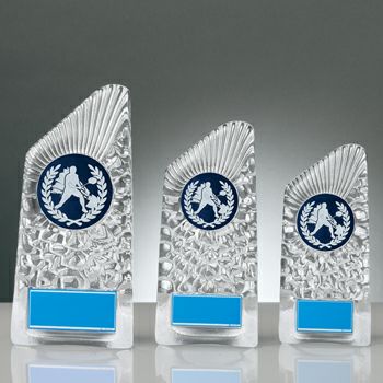 バドミントンクリスタル表彰楯JW-RS-6088-badminton