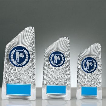 ゲートボールクリスタル表彰楯JW-RS-6088-gateball