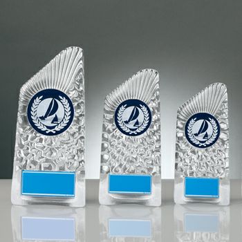 ヨットクリスタル表彰楯JW-RS-6088-yacht