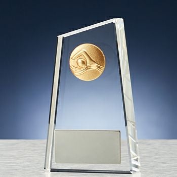 水泳クリスタルトロフィーJW-B-6013-swimming