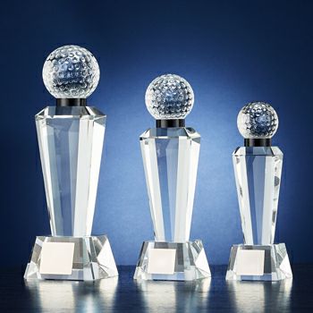 ゴルフクリスタルトロフィーJW-BW-2196