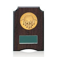 ボウリング樹脂製表彰楯JW-S-6059-bowling