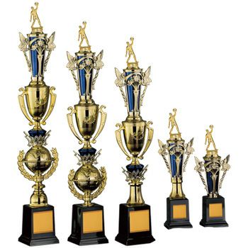 バレーボールスタンダードトロフィーJG-A-637-volleyball