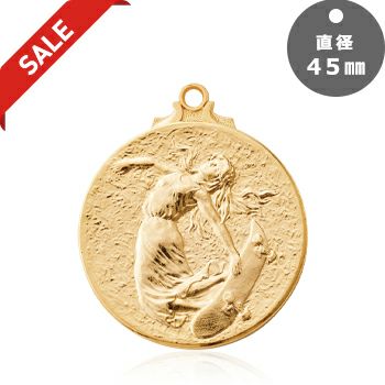 スケートボード（スケボー）表彰メダルJW-45Y-skateboard