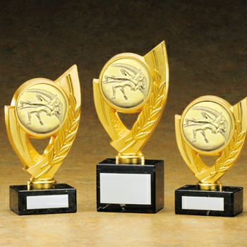 レスリングブロンズトロフィーJS-BRZ-4649-wrestling