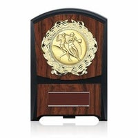 バスケットボール木製表彰楯JS-ATZ-4474-basketball