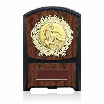 ボウリング木製表彰楯JS-ATZ-4474-bowling