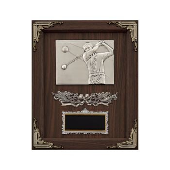 ゴルフ木製表彰楯JAS-P-667